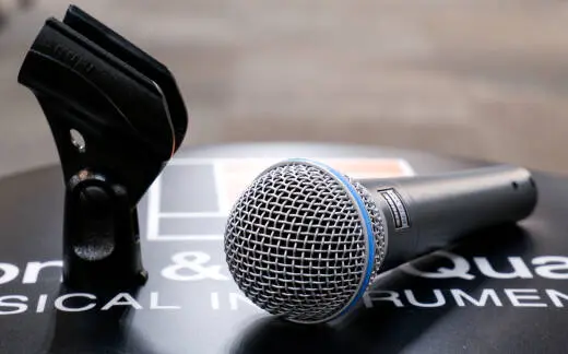 Shure - Beta 58A Supercardioid Dynamic Vocal Mic 2